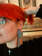 Load image into Gallery viewer, RAT GIRL earrings

