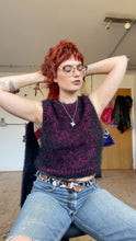 Load image into Gallery viewer, The Heathcliff hand knitted vest size M