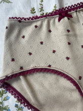 Load image into Gallery viewer, The Ladybug Pointelle Knickers