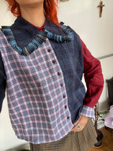 Load image into Gallery viewer, The Sable Shirt in tartan linen XL