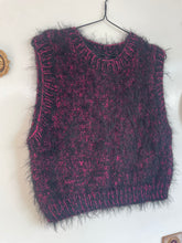 Load image into Gallery viewer, The Heathcliff hand knitted vest size M
