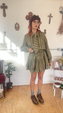 Load image into Gallery viewer, The Ennis Skirt in Linen Stripes
