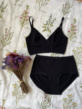Load image into Gallery viewer, Black Organic Jersey Set

