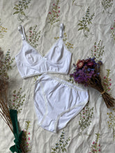 Load image into Gallery viewer, White Organic Jersey Set
