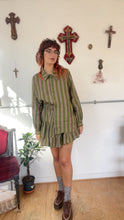 Load image into Gallery viewer, The Sable Shirt in Linen Stripes
