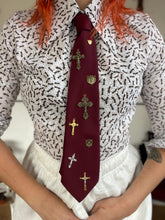 Load image into Gallery viewer, The Crucifix Tie
