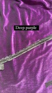 The Jezebel Velvet Dresses- pick your colour