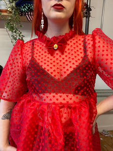 The Cassiopeia Dress in Red