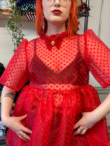 The Cassiopeia Dress in Red