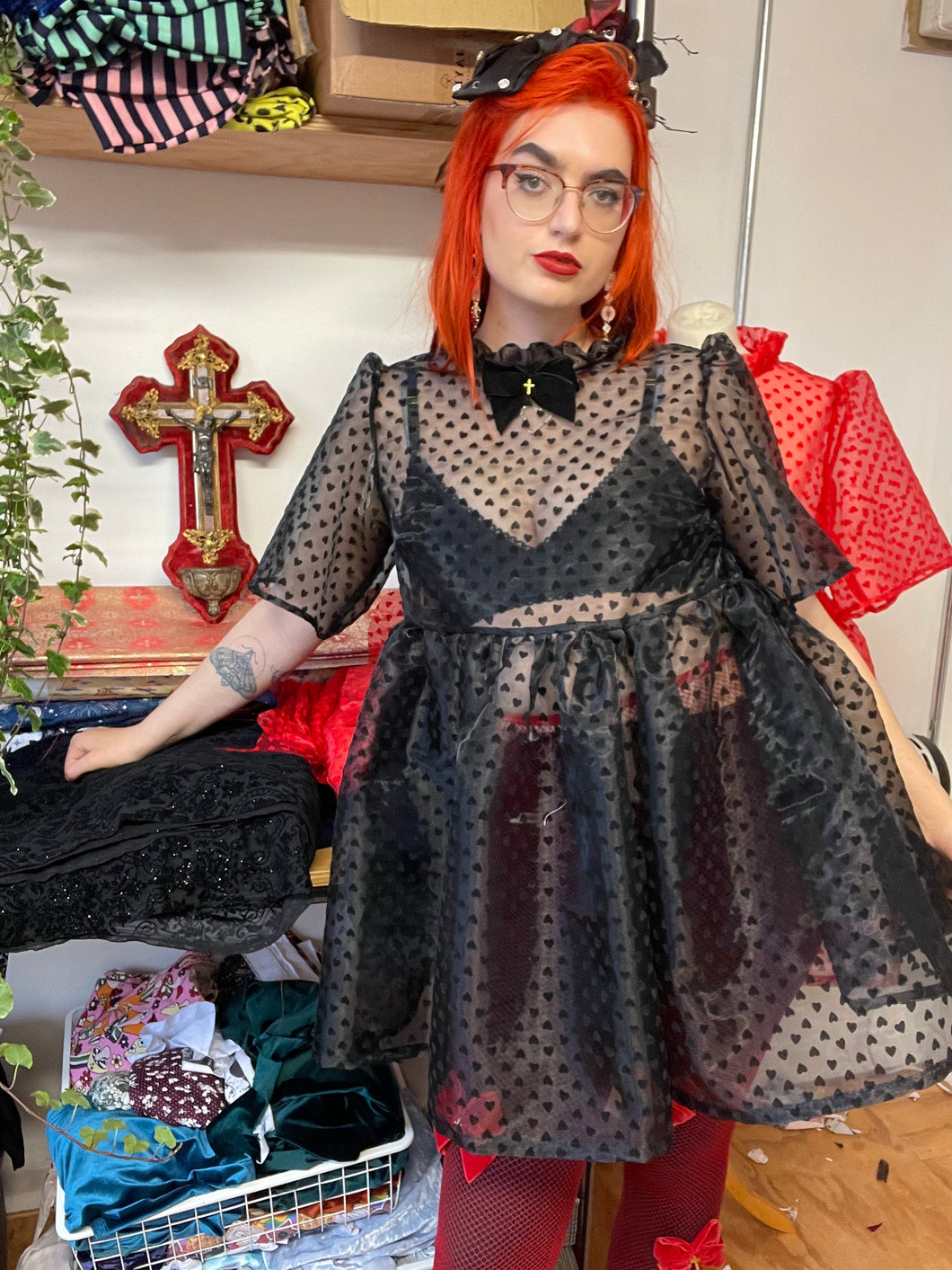 The Cassiopeia Dress in Black