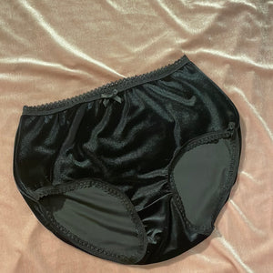 Black Velvet Knickers