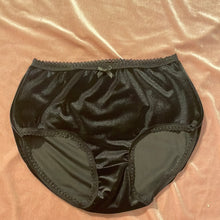 Load image into Gallery viewer, Black Velvet Knickers
