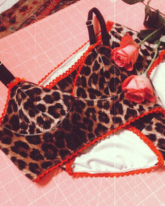 The Leopard Bralette